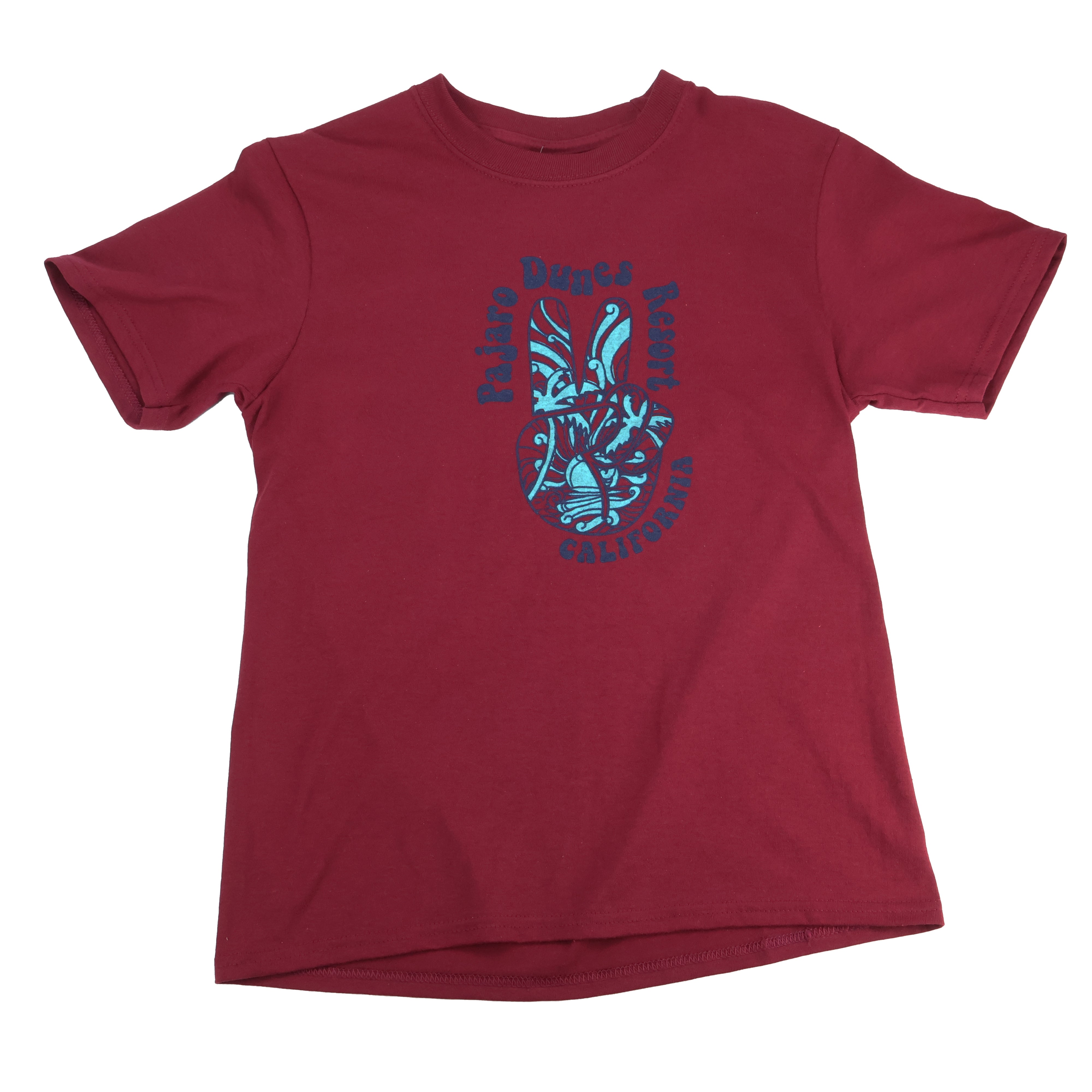 Youth Red Blue Peace Tee