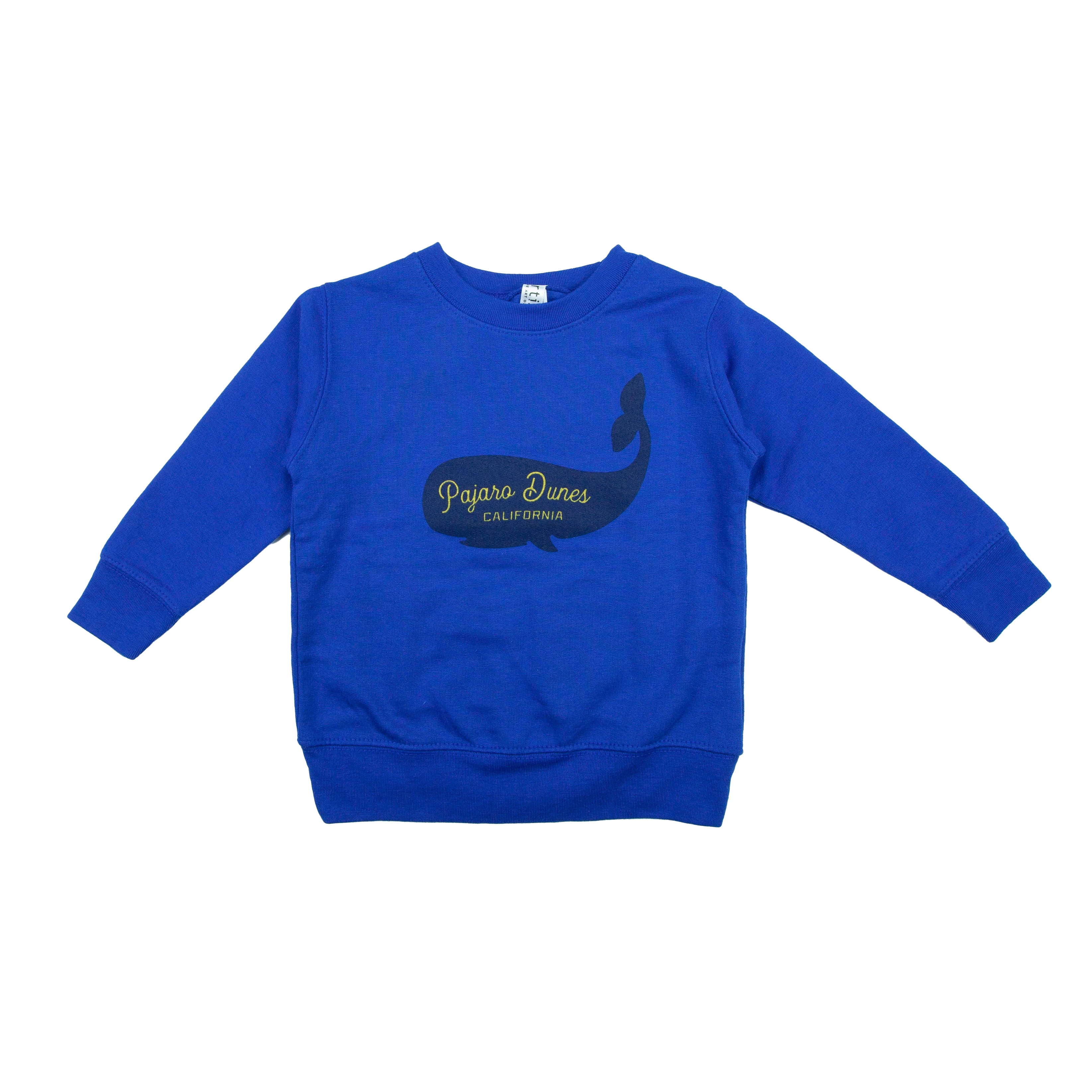 Toddler Whale Crew Blue